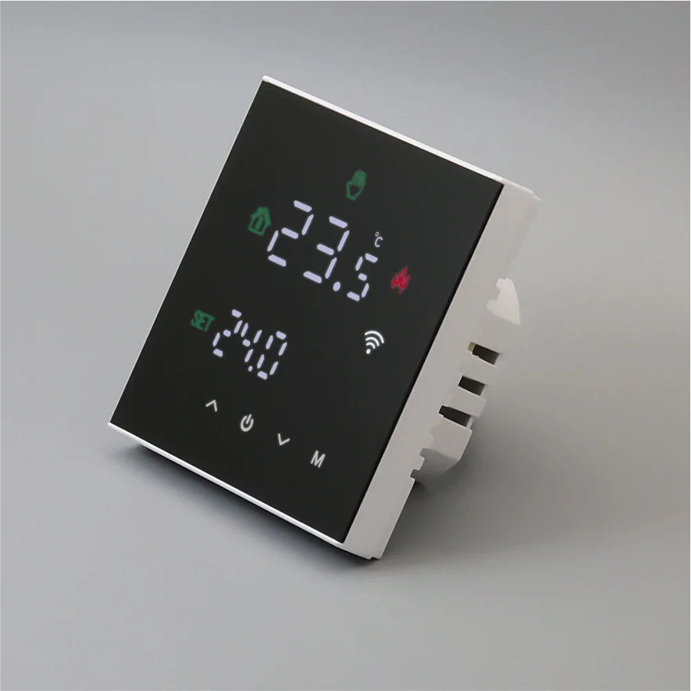 Termostat Wi-Fi pentru incalzirea termica pe gaz BeOk TGW60-WIFI-WPB