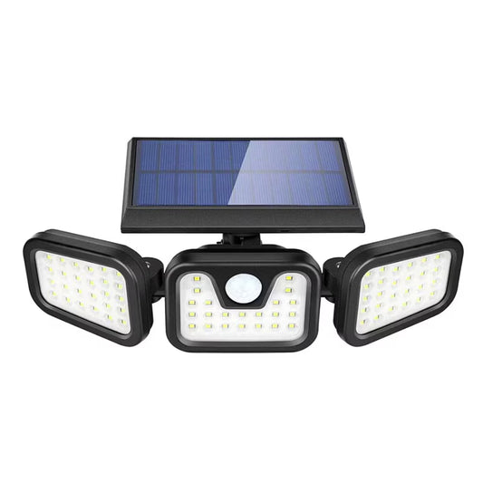 Lampa tripla cu incarcare solara